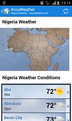 Nigeria News android App screenshot 1